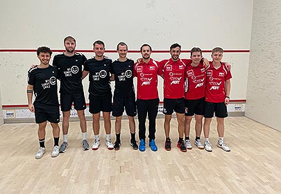 Bundesliga-Mannschaft des Ersten Squash Club Kempten